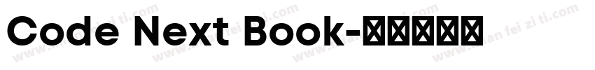 Code Next Book字体转换